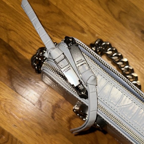 Marc Jacobs - The SnapShot Camera Leather Bag - Gray - New - Picture 8 of 17